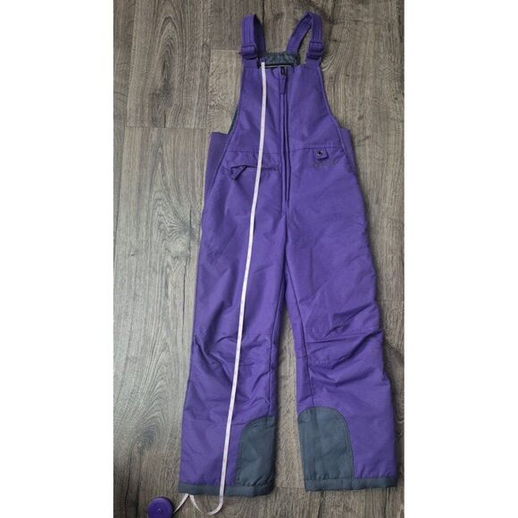 Arctix Kids Youth Purple Ski Snow Insulated Bibs Overalls - Size XS - Picture 2 of 7